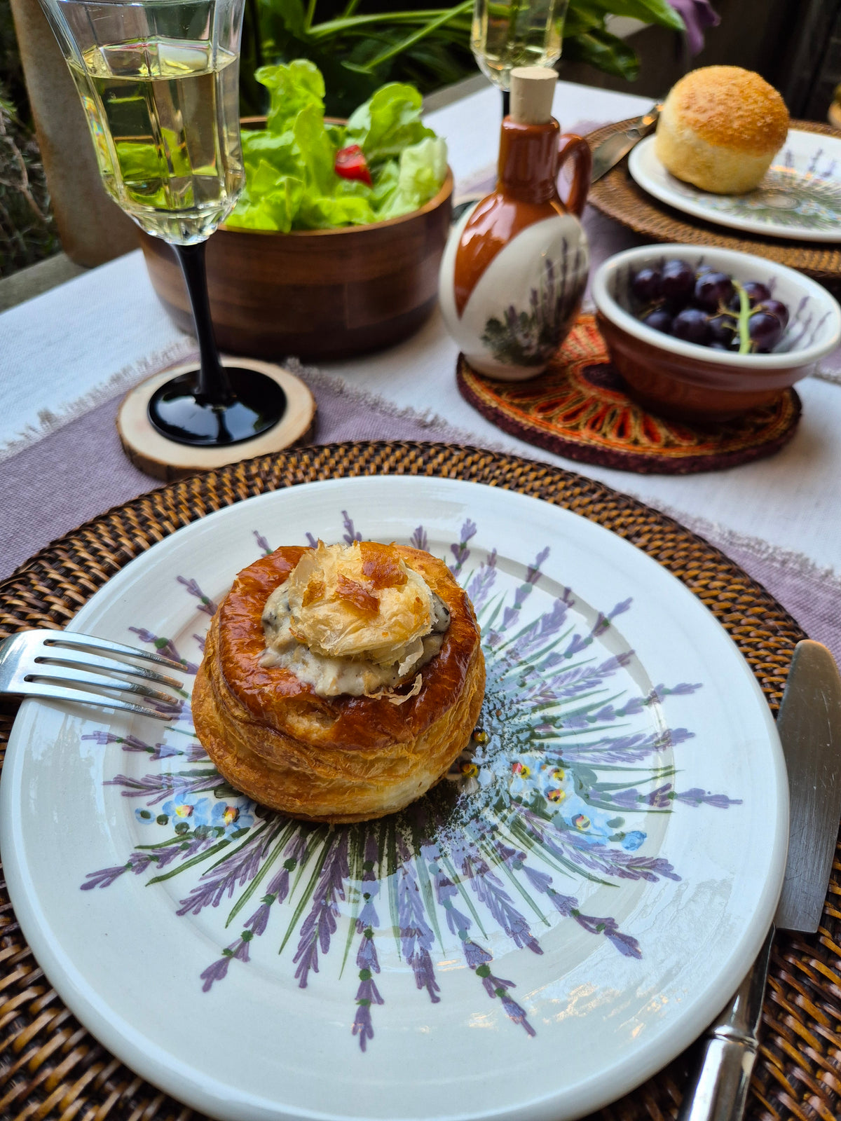 Assiette LAVANDA
