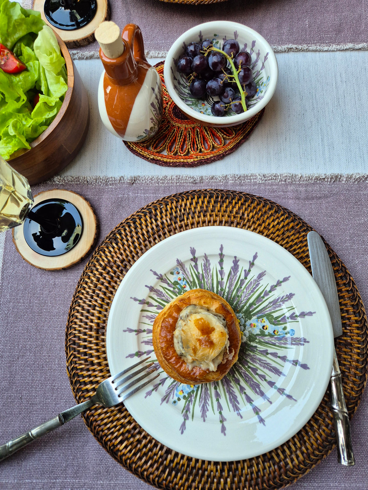 Assiette LAVANDA