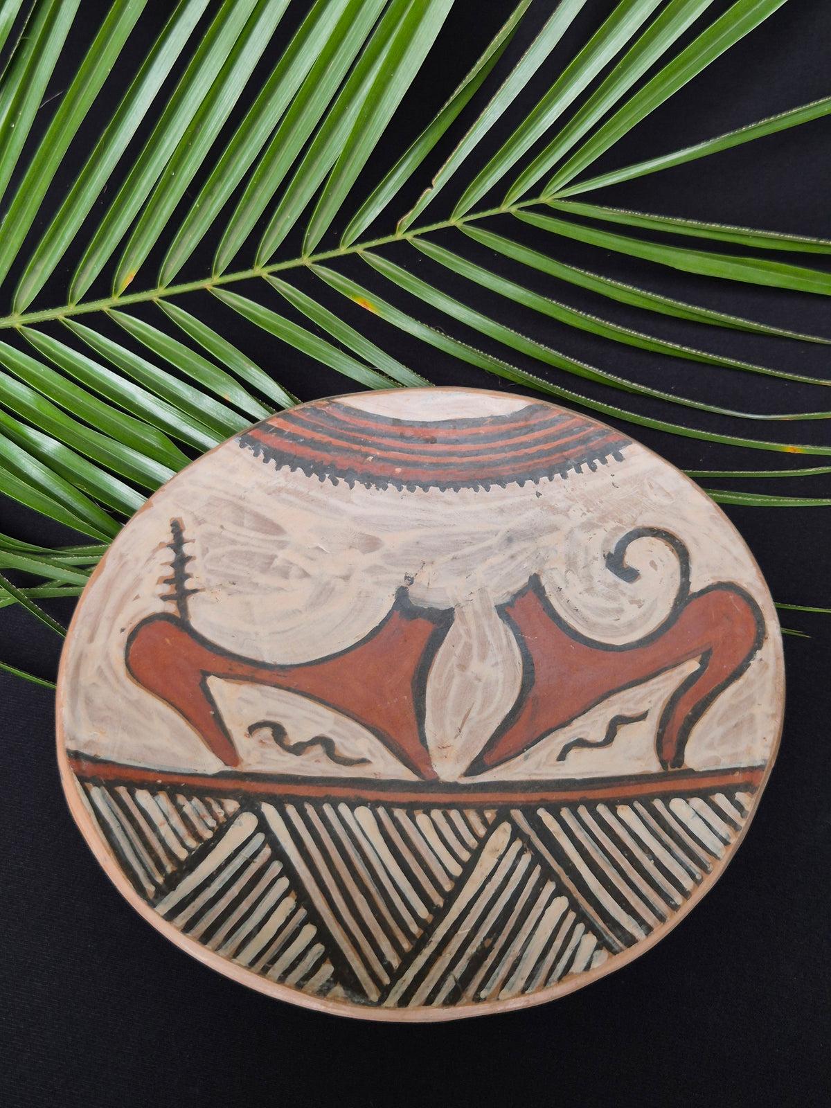 Assiette décorative JADIS ~ Symboles