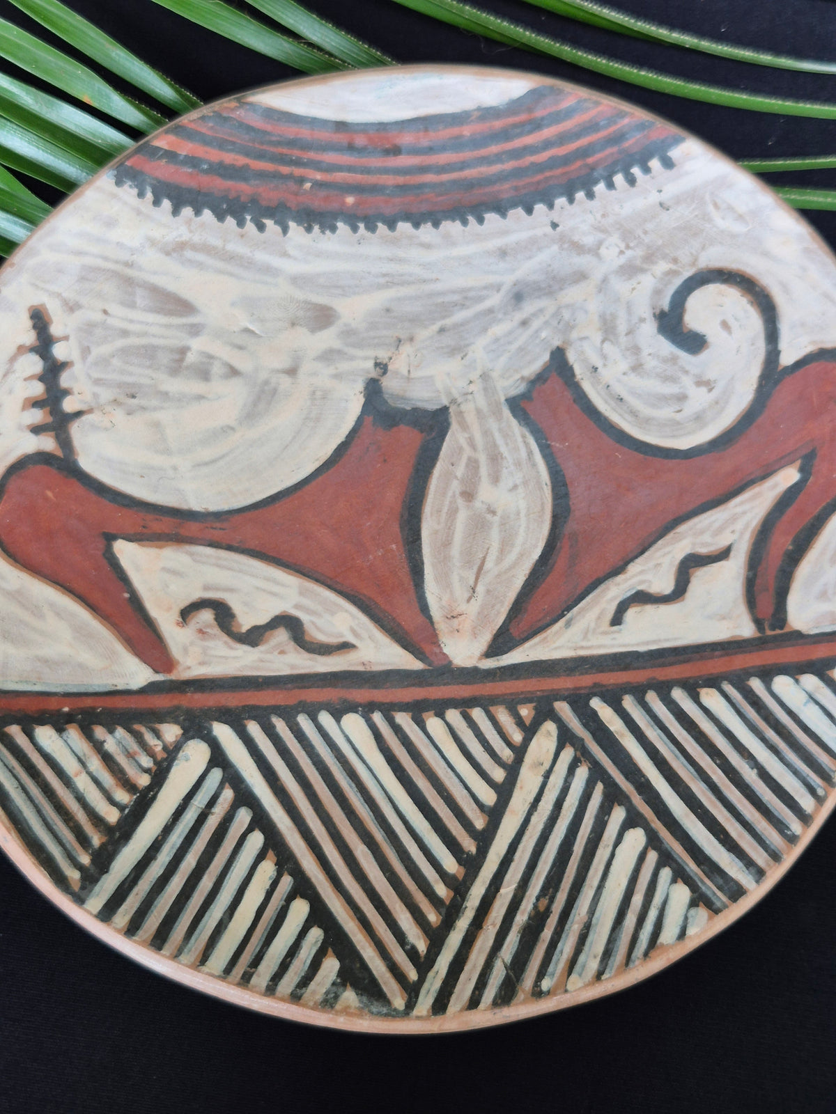 Assiette décorative JADIS ~ Symboles