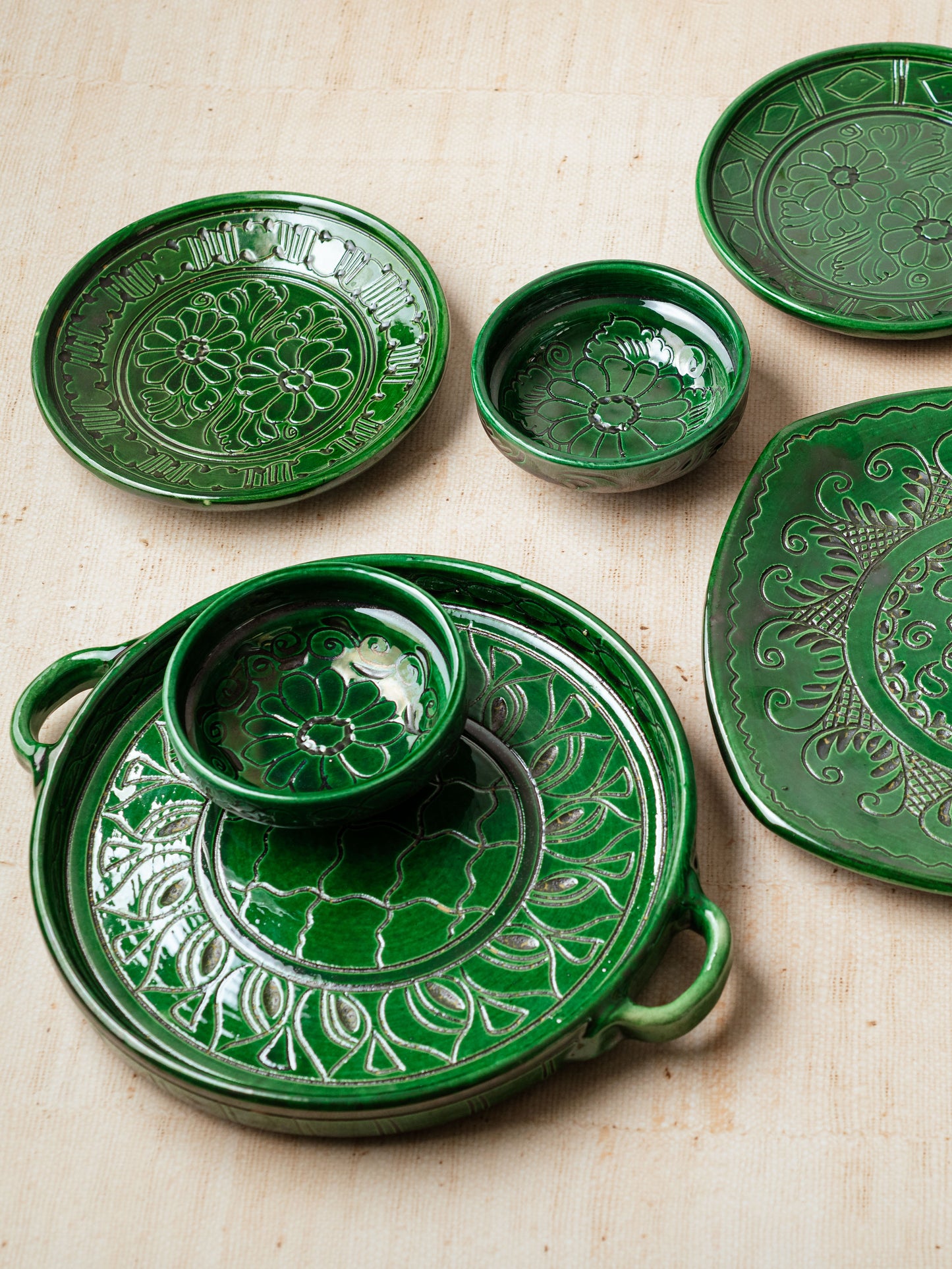 Assiette rebord OASIS No.1