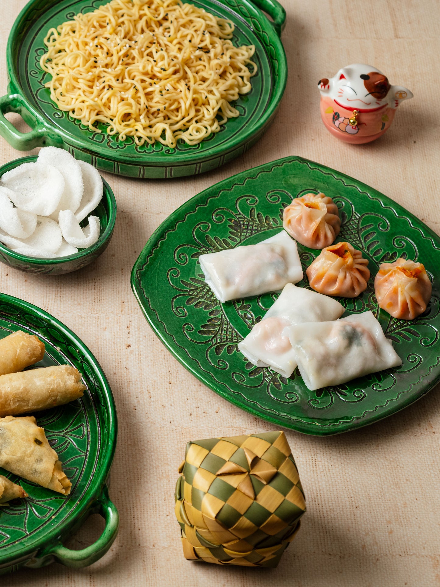 Assiette rebord OASIS No.1