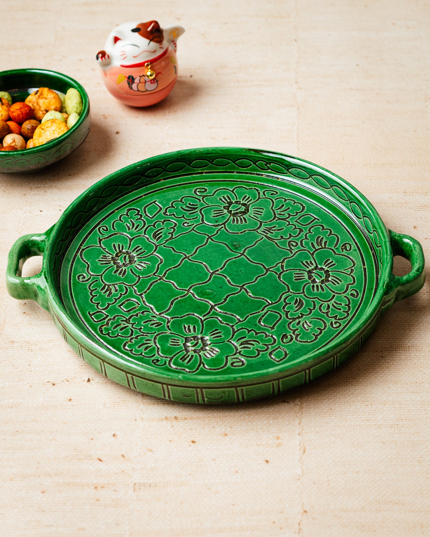 Assiette rebord OASIS No.2