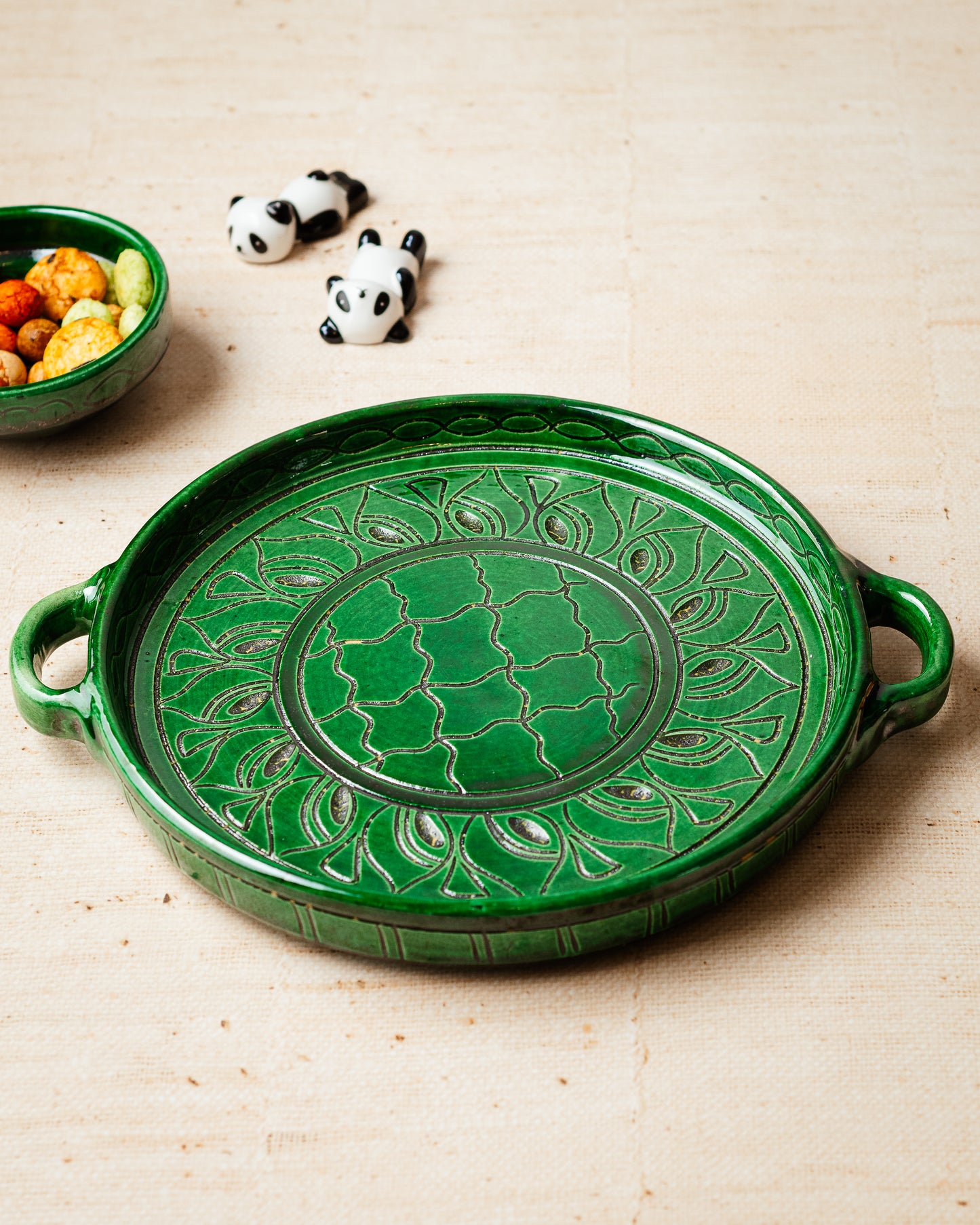 Assiette rebord OASIS No.1