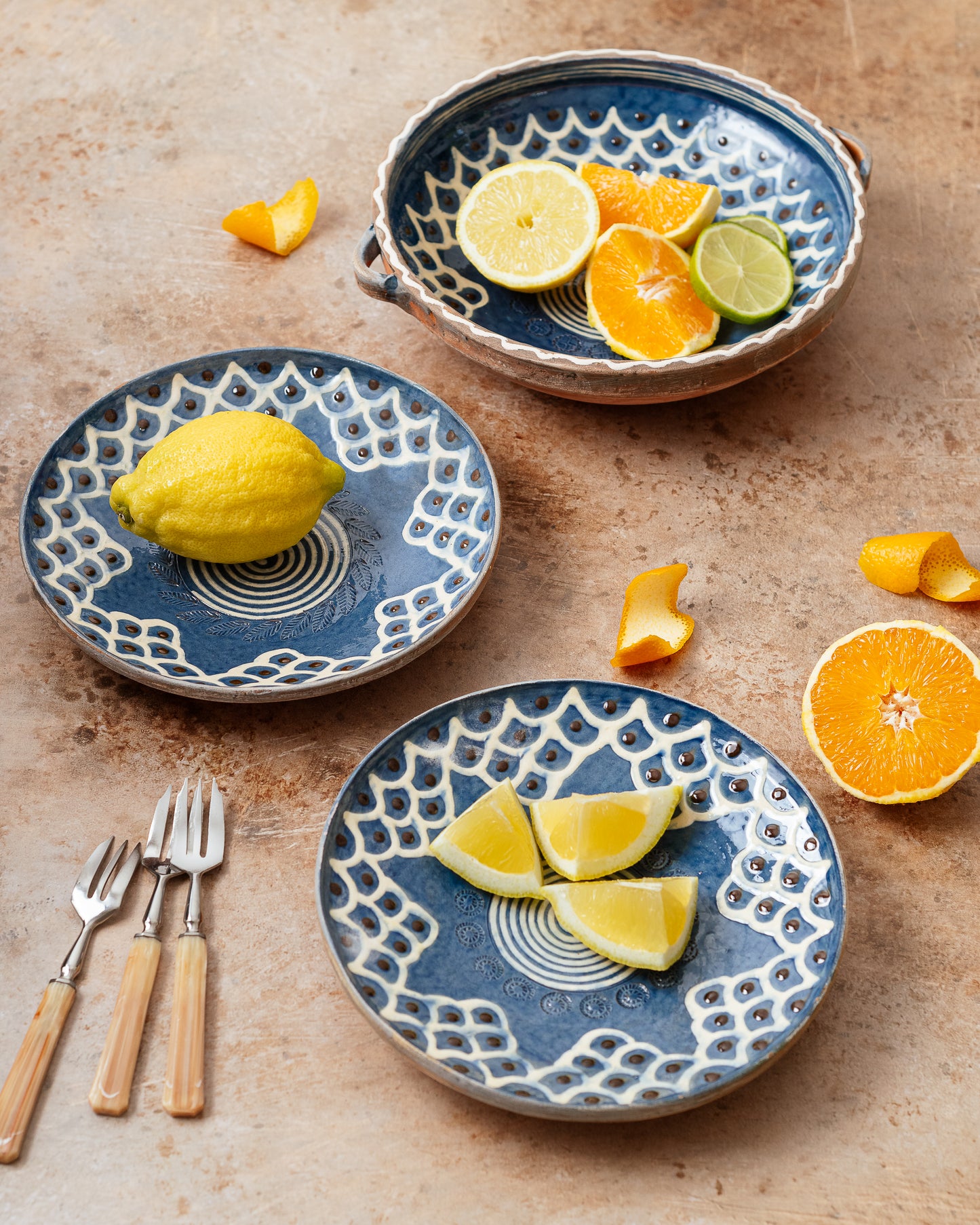 Assiette DENIM No.1