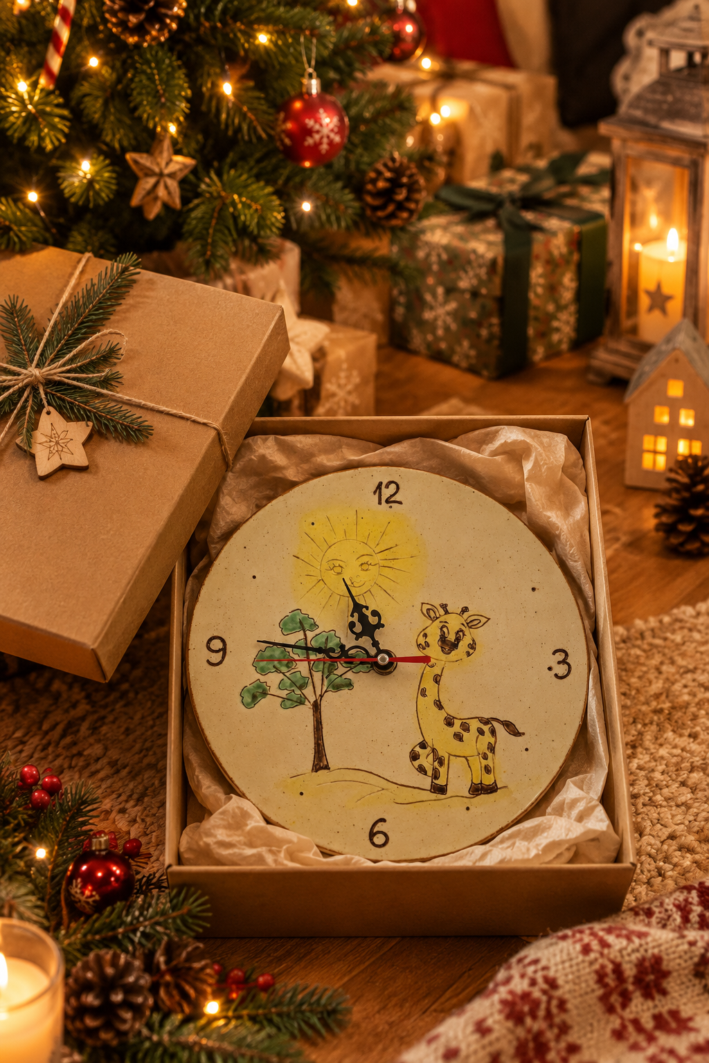 Horloge enfant LES PETITS MONDES No.2