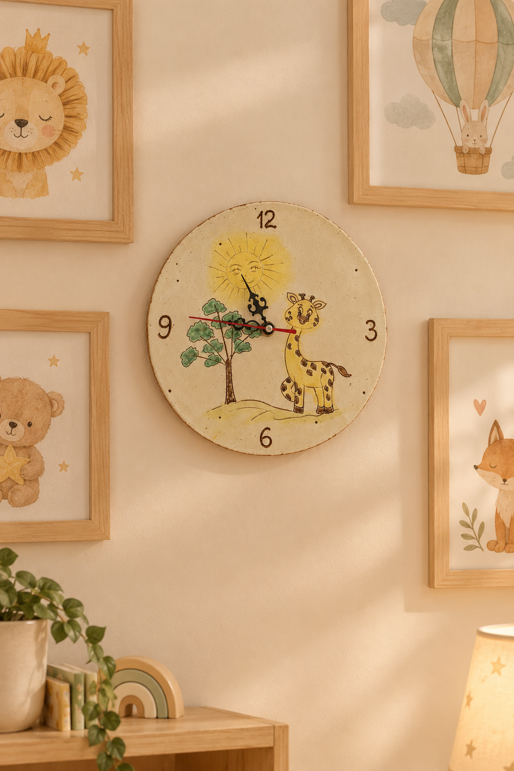 Horloge enfant LES PETITS MONDES No.2
