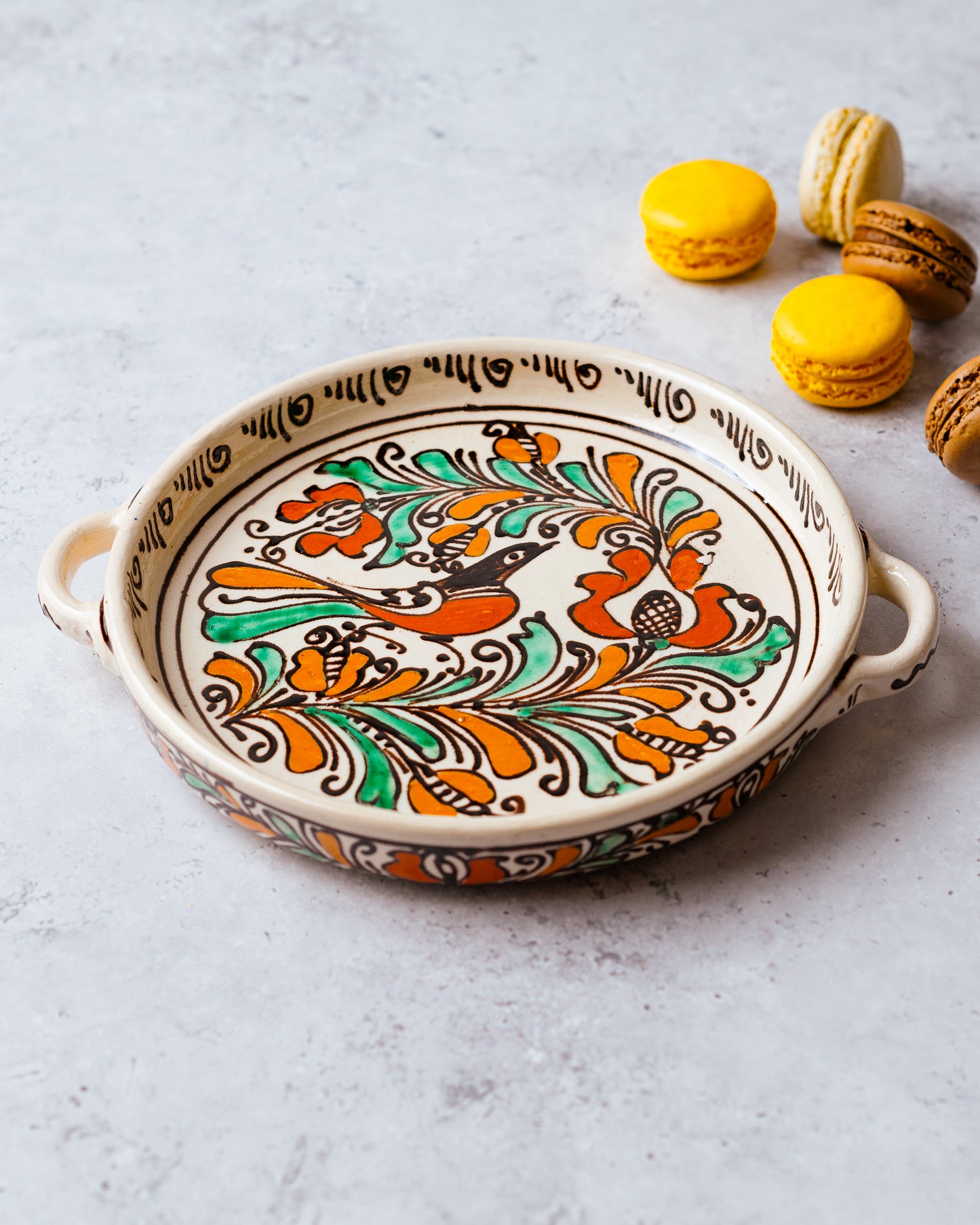 Assiette rebord FANTASIA