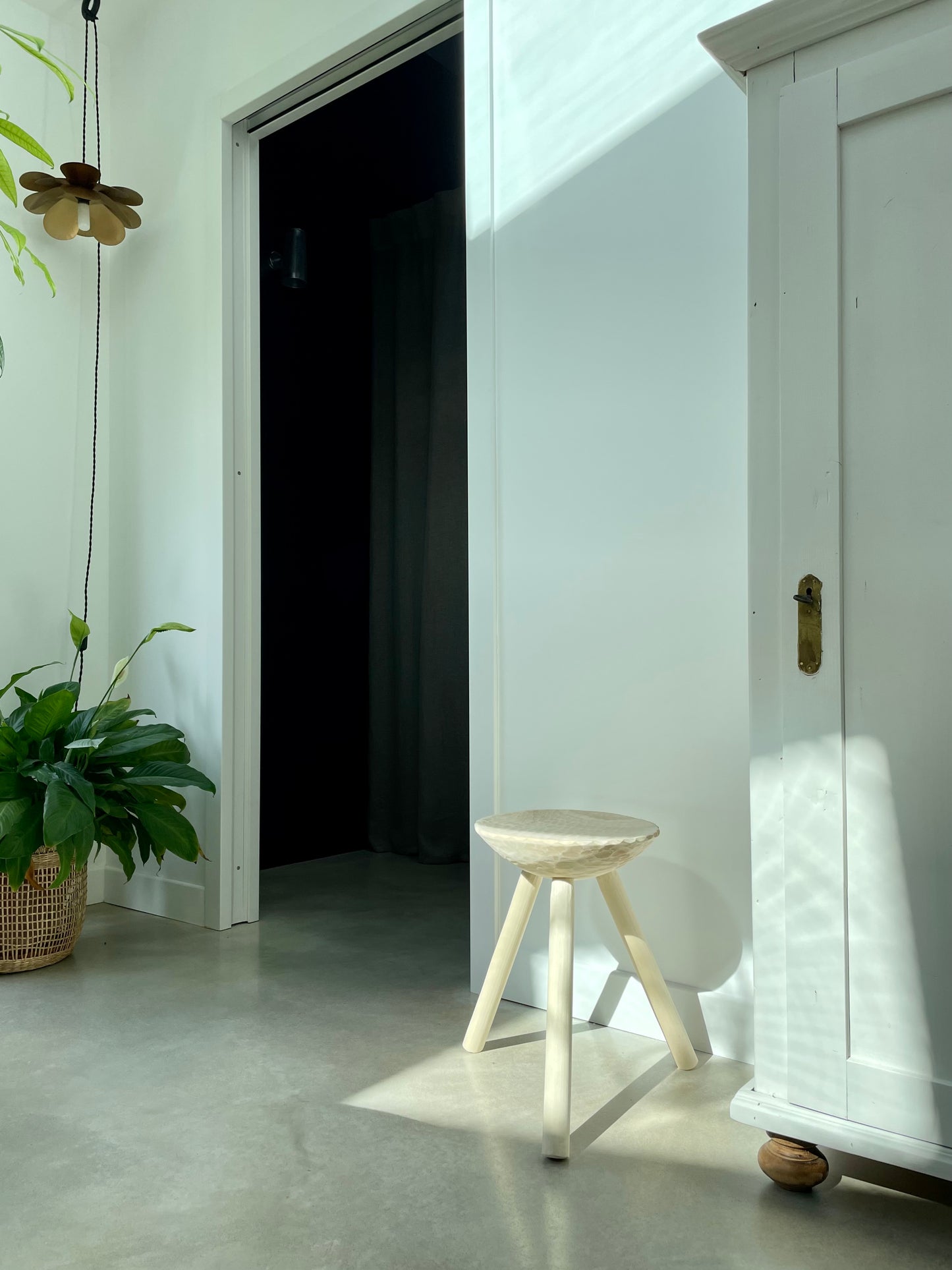 Tabouret texturé ACASA