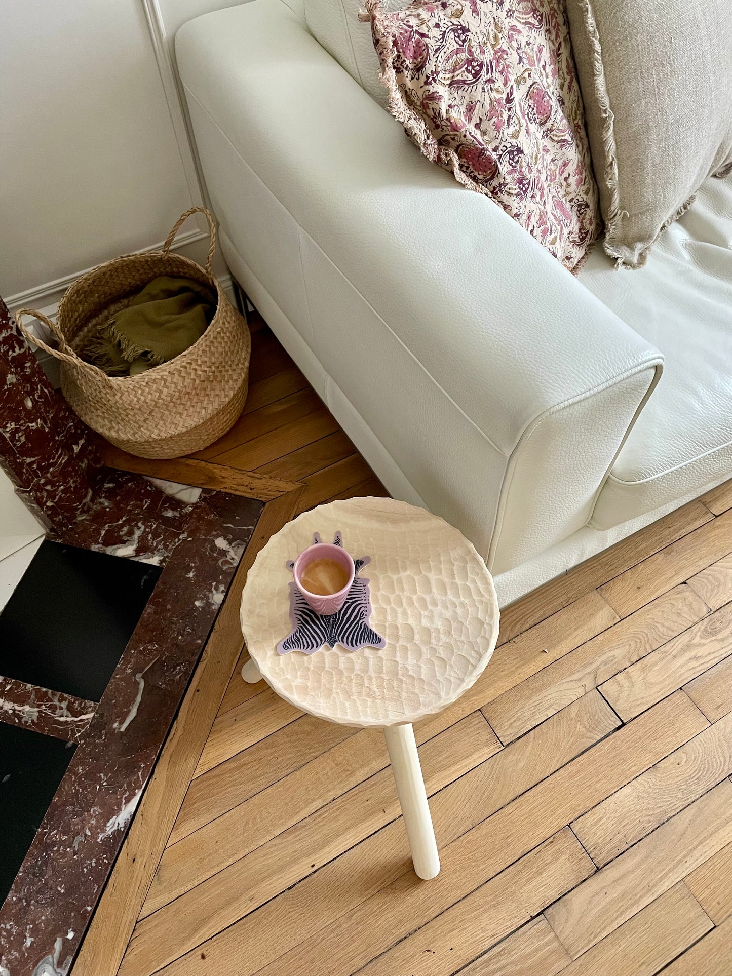 Tabouret texturé ACASA