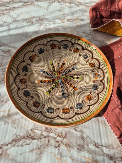 Assiette ROSES DE PRINTEMPS