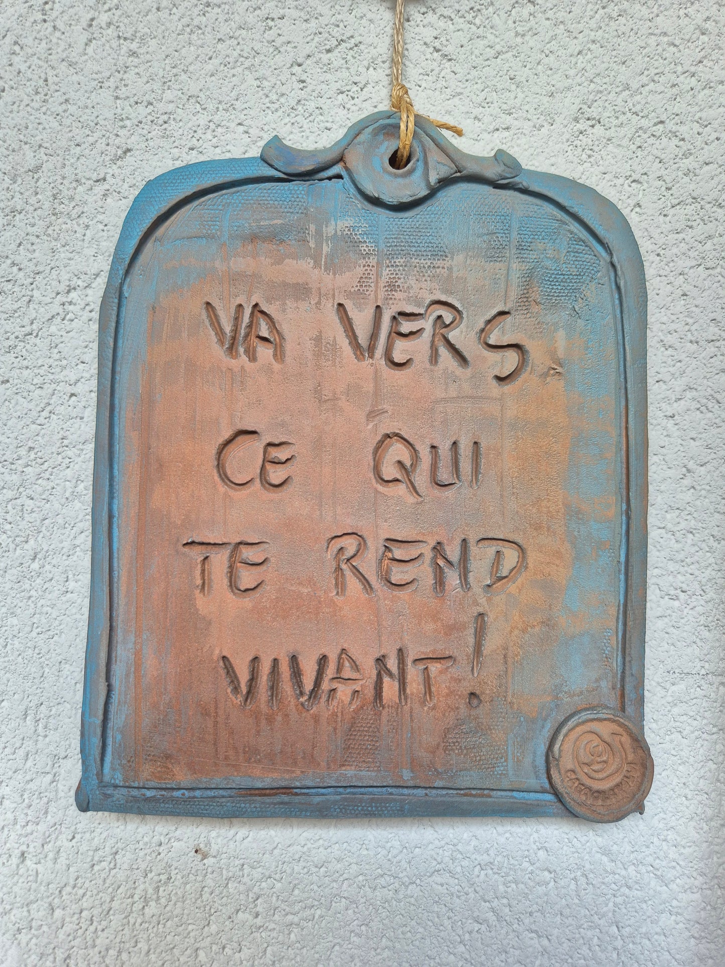 Plaque murale ORIGINS