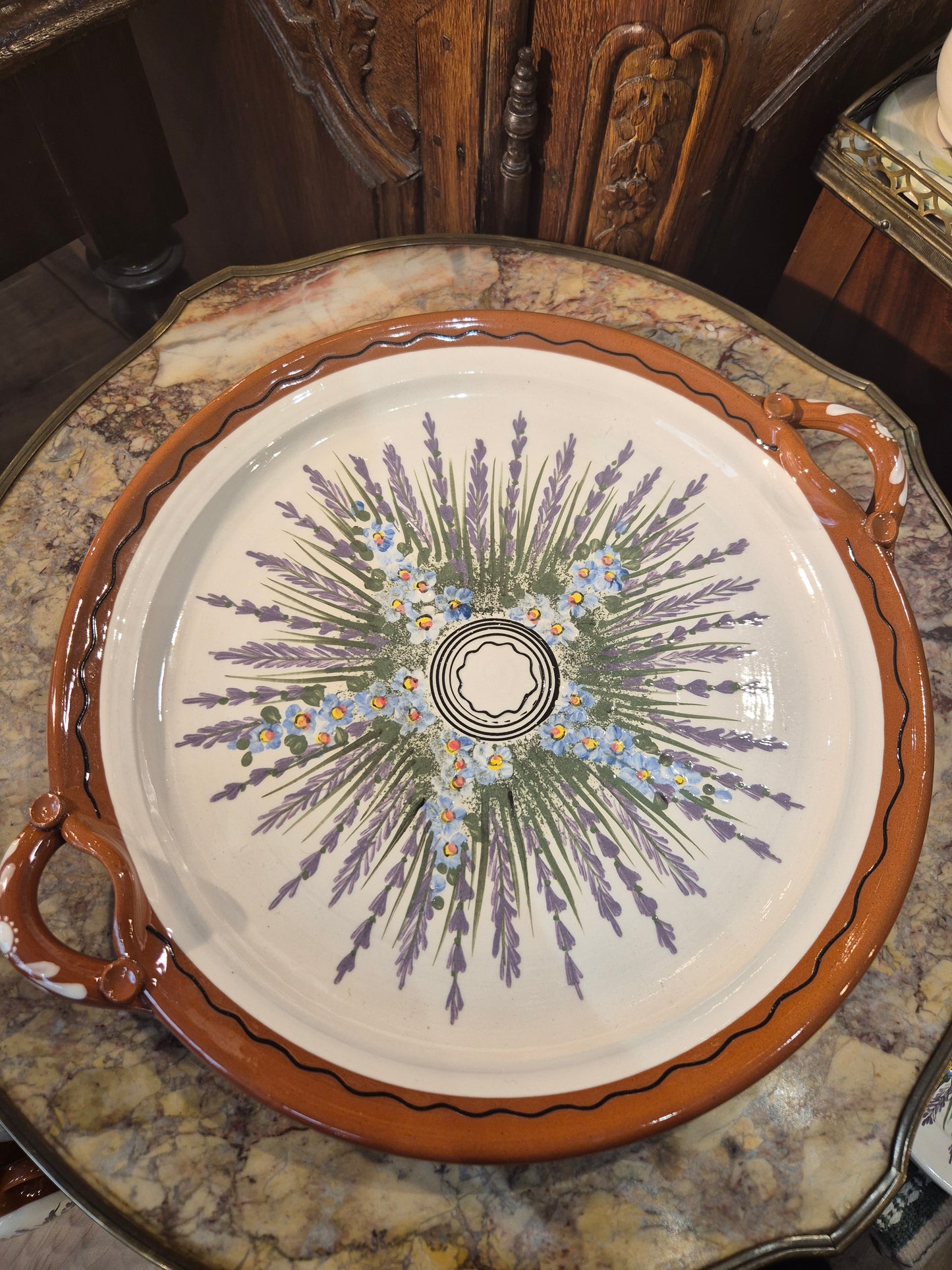 Très grand plateau LAVANDA