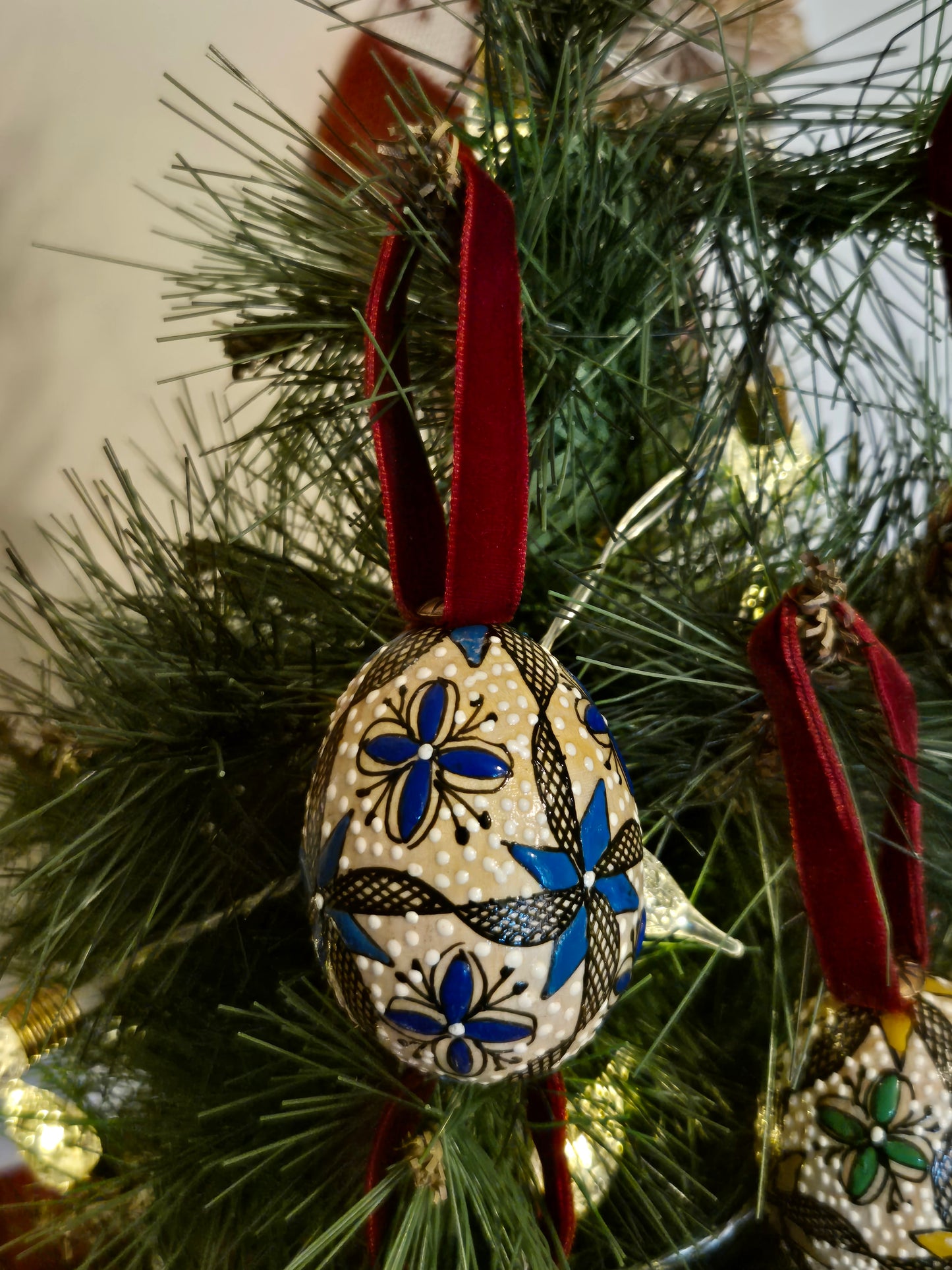 Boules de Noël artisanales ~ coffret ÉTOILES