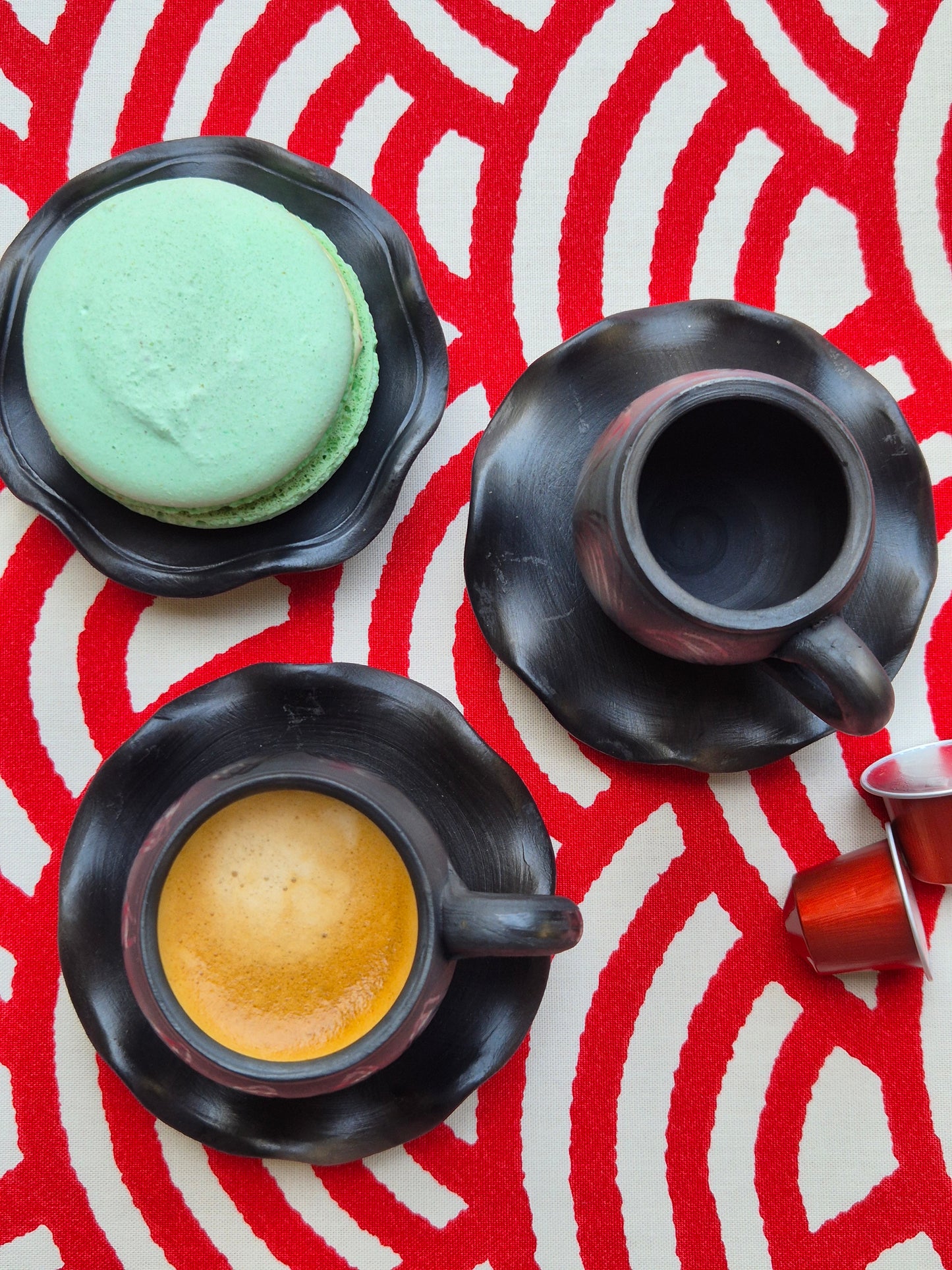 Espresso set LAVA No.1 ~ tasse et sous-tasse