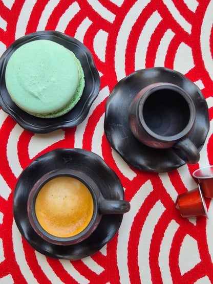 Espresso set LAVA No.1 ~ tasse et sous-tasse