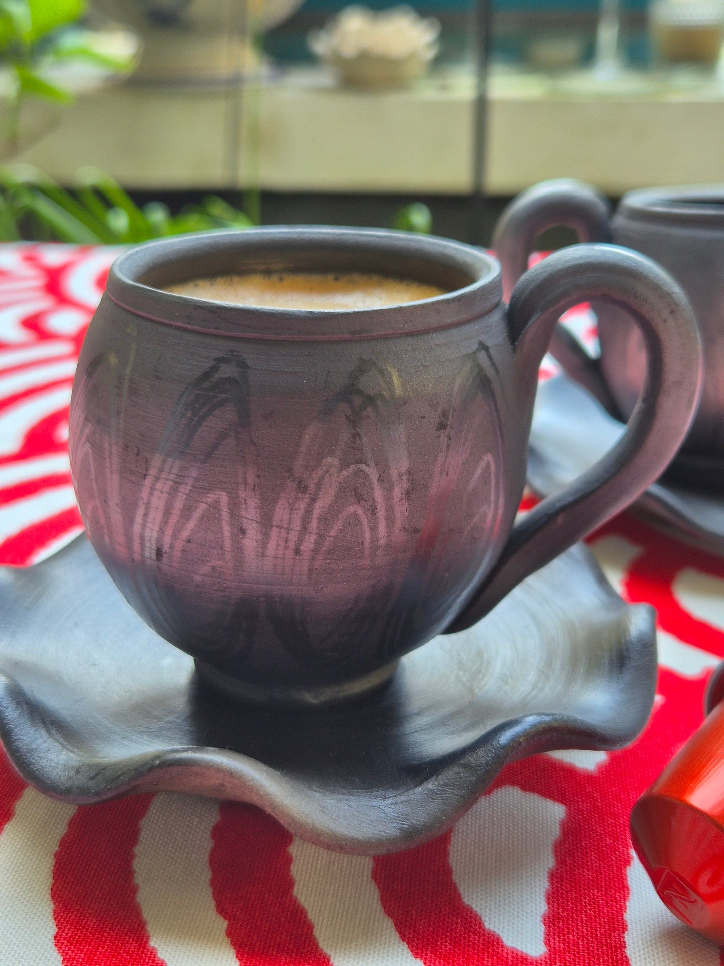 Espresso set LAVA No.1 ~ tasse et sous-tasse