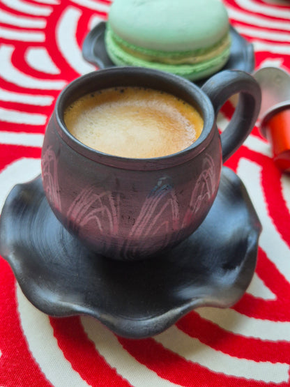 Espresso set LAVA No.1 ~ tasse et sous-tasse