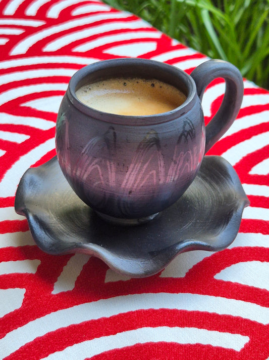 Espresso set LAVA No.1 ~ tasse et sous-tasse