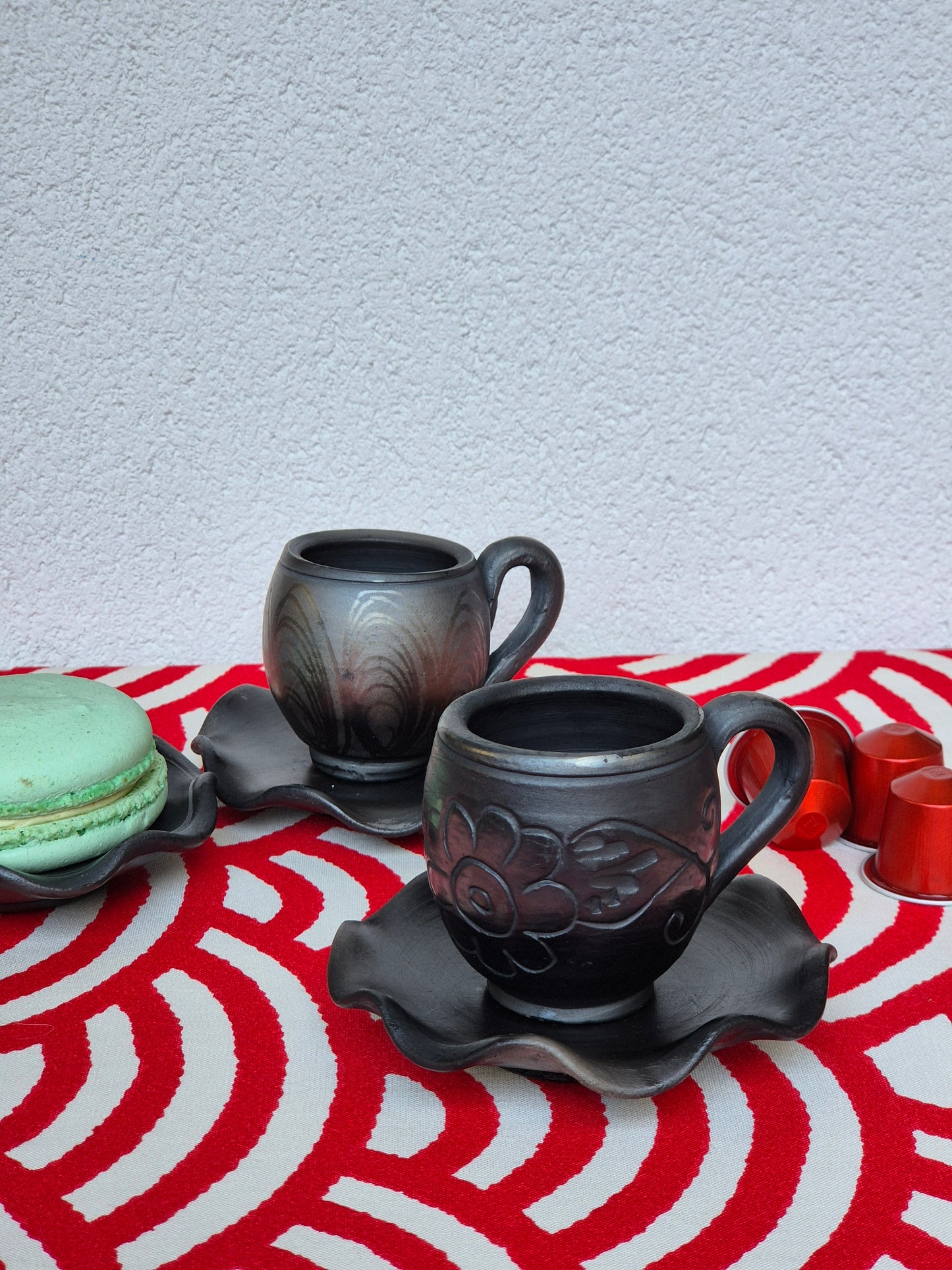 Espresso set LAVA No.2 ~ tasse et sous-tasse