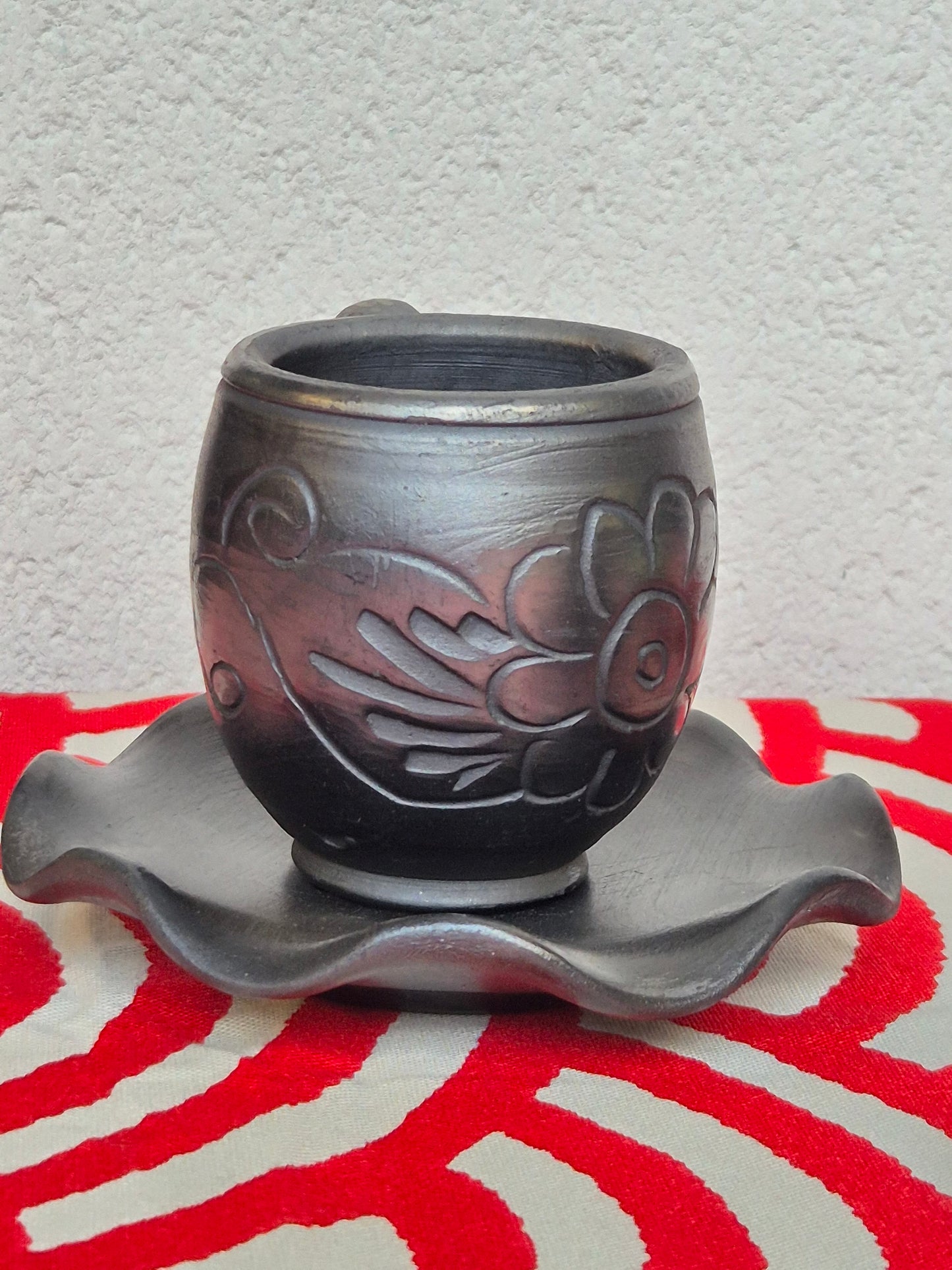 Espresso set LAVA No.2 ~ tasse et sous-tasse