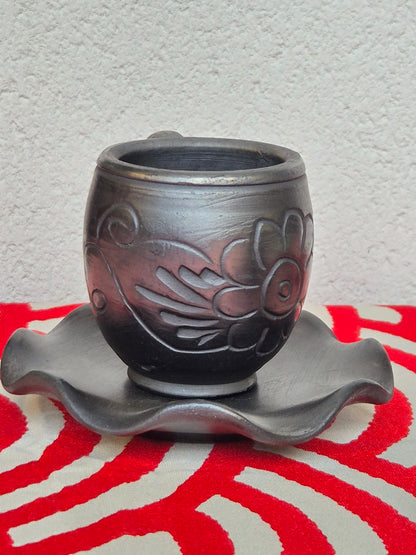 Espresso set LAVA No.2 ~ tasse et sous-tasse