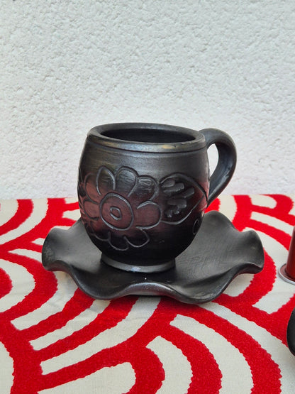 Espresso set LAVA No.2 ~ tasse et sous-tasse