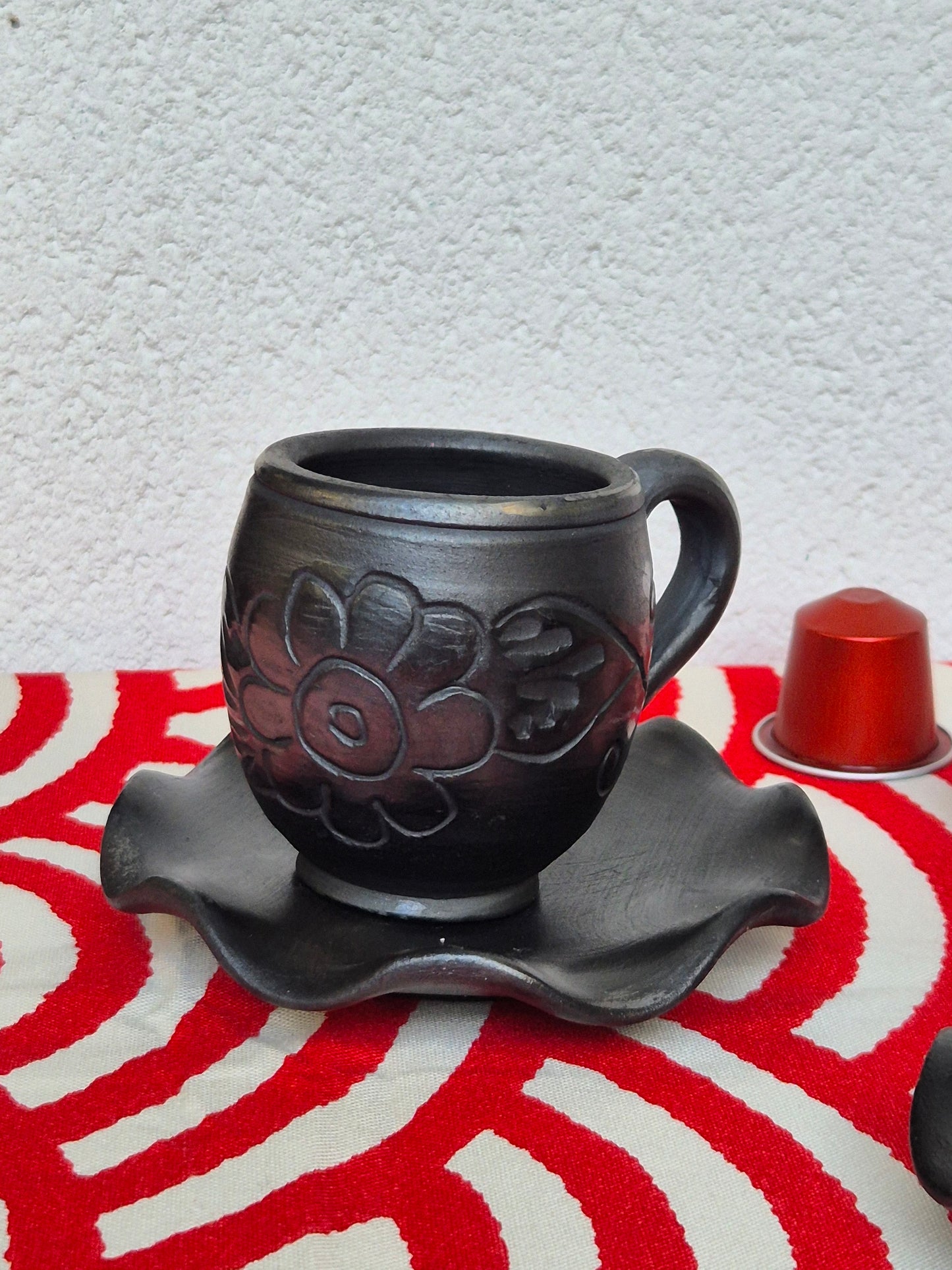 Espresso set LAVA No.2 ~ tasse et sous-tasse