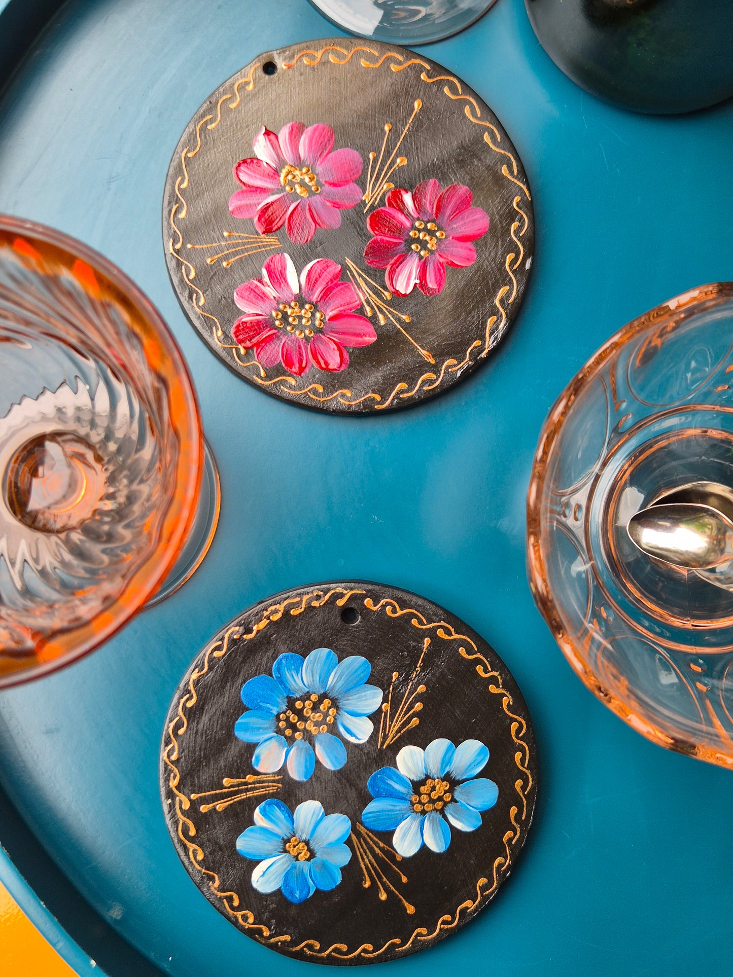 Dessous verre/tasse MAGMA ~ choix motif