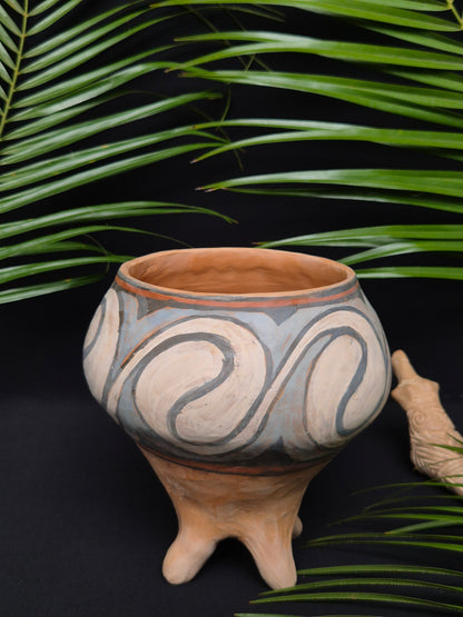 Vase polypode JADIS