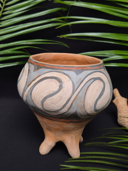Vase polypode JADIS