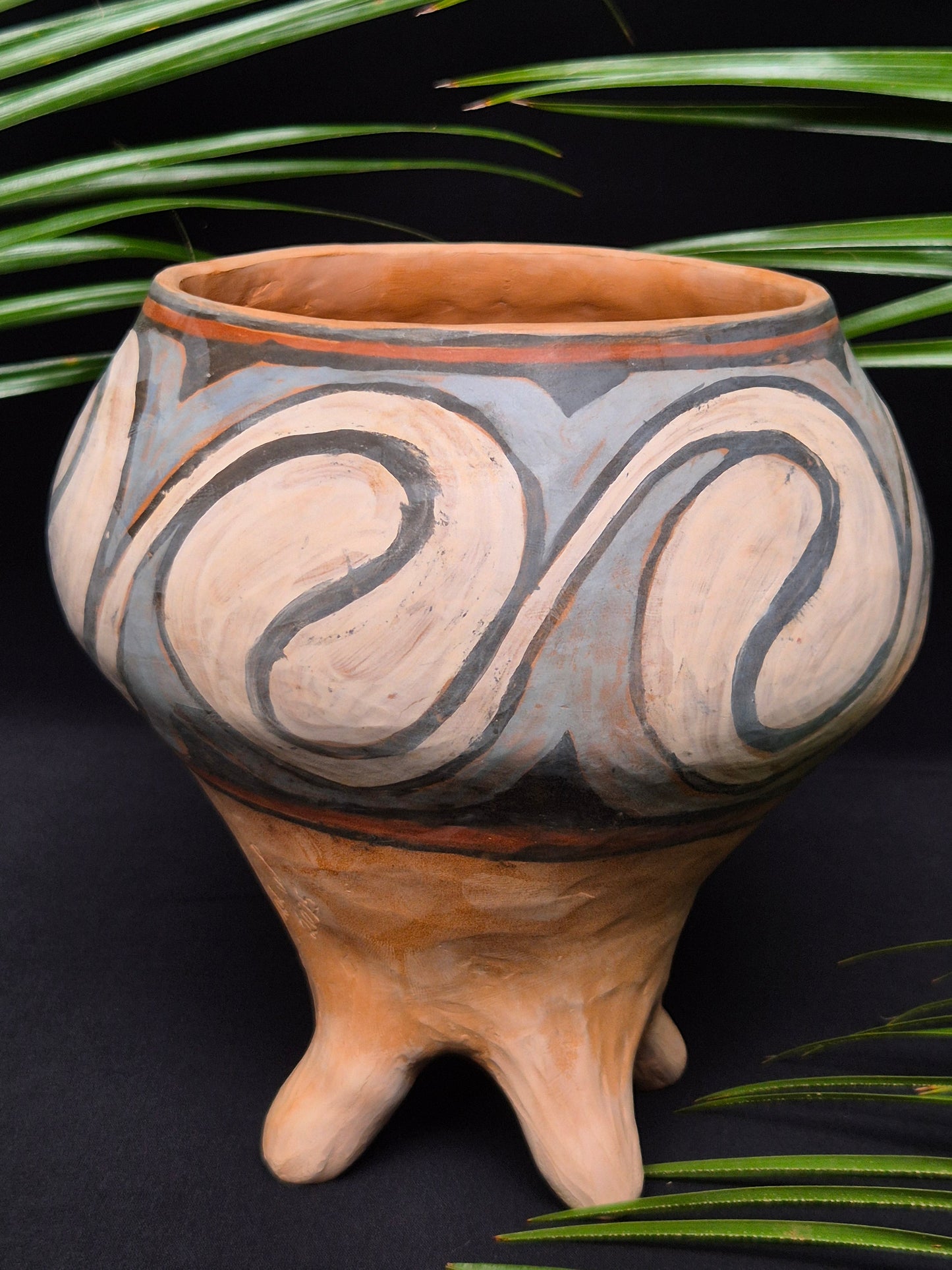 Vase polypode JADIS