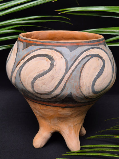 Vase polypode JADIS