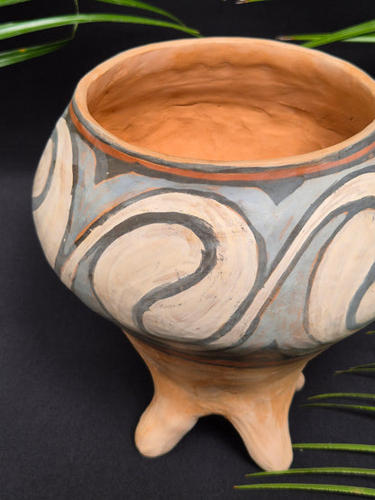 Vase polypode JADIS