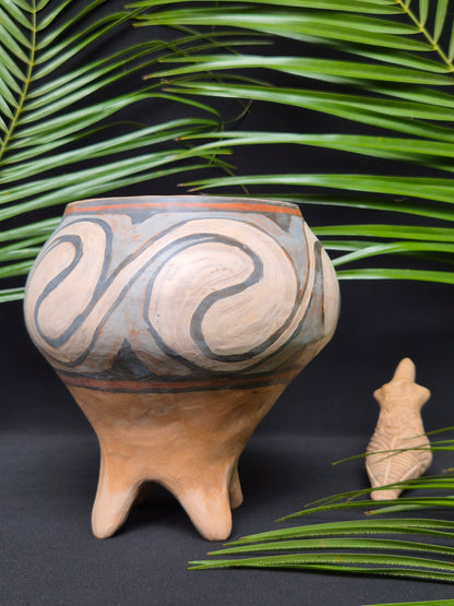 Vase polypode JADIS