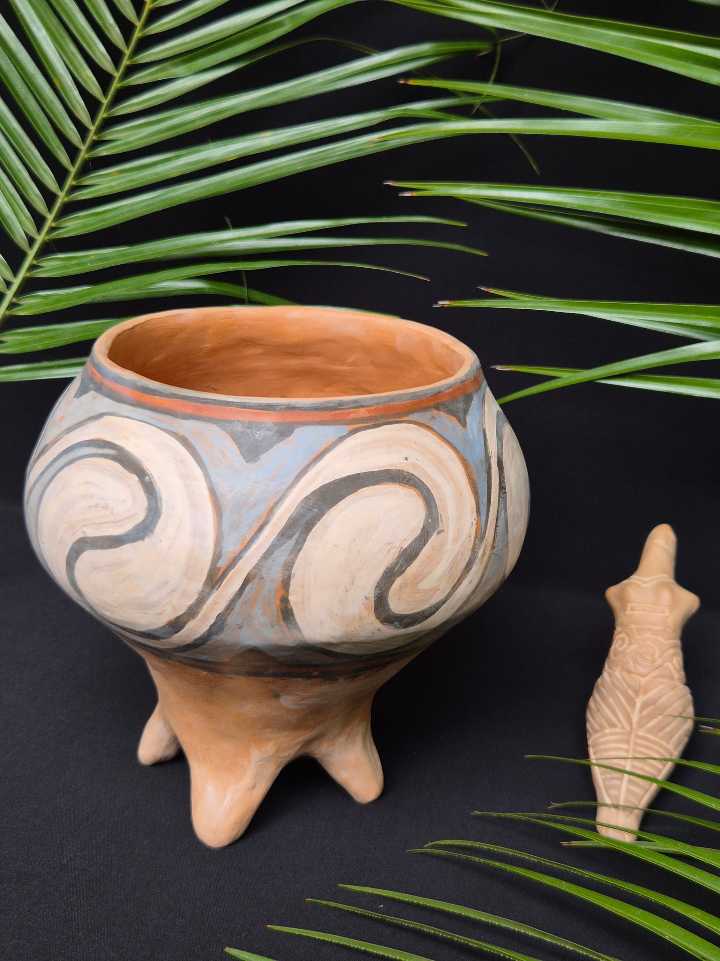 Vase polypode JADIS