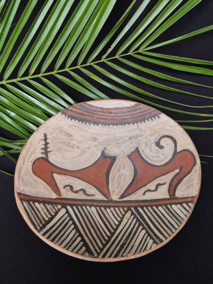 Assiette décorative JADIS ~ Symboles