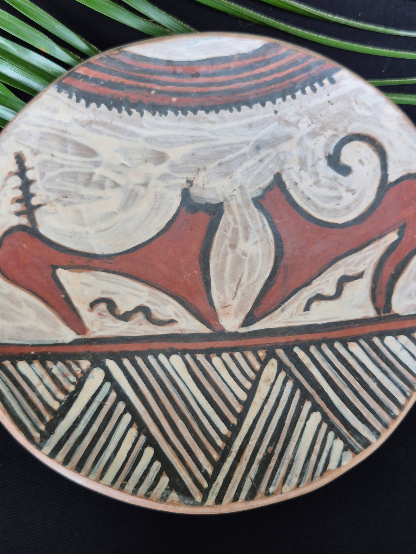 Assiette décorative JADIS ~ Symboles