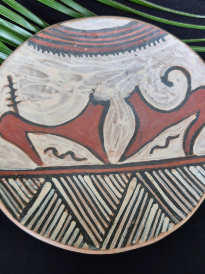 Assiette décorative JADIS ~ Symboles