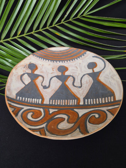 Assiette décorative JADIS ~ Symboles