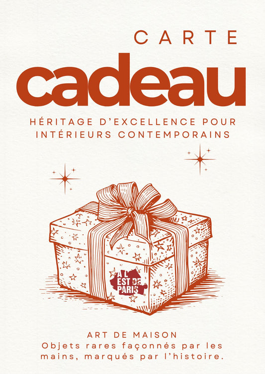 Carte cadeau A L'EST DE PARIS