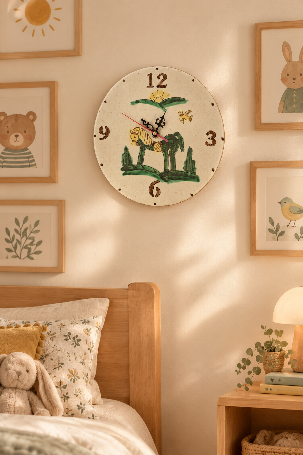 Horloge enfant LES PETITS MONDES No.1