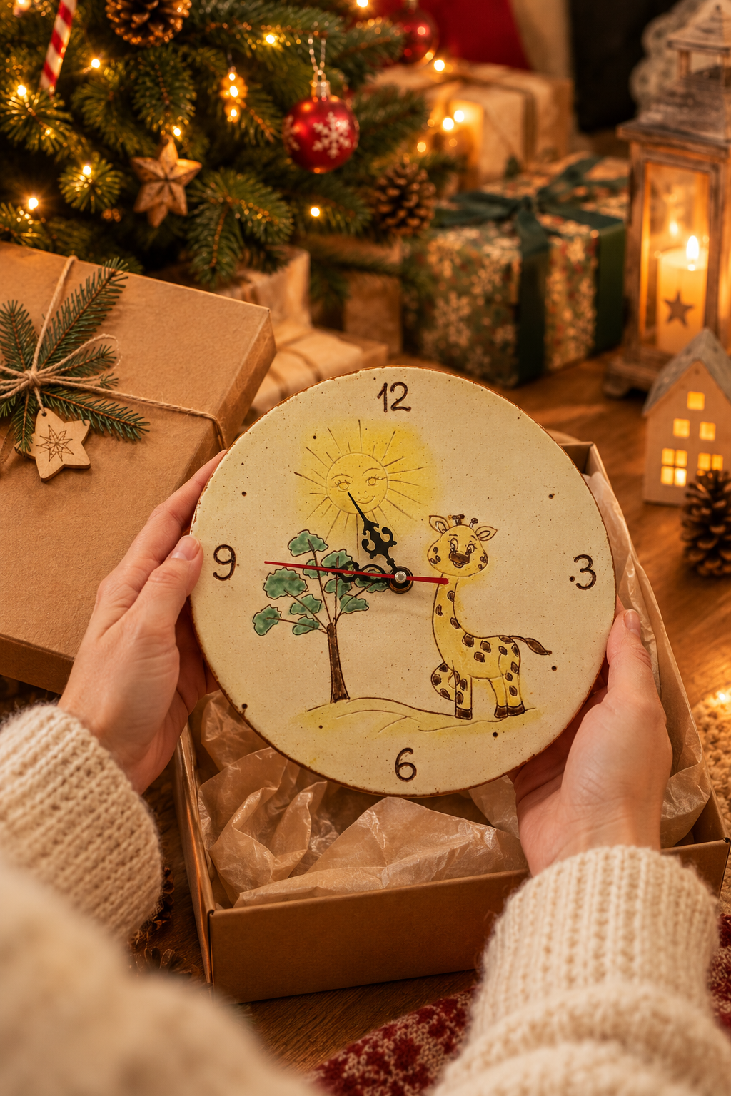 Horloge enfant LES PETITS MONDES No.2