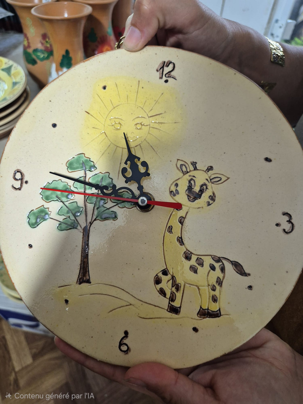 Horloge enfant LES PETITS MONDES No.2